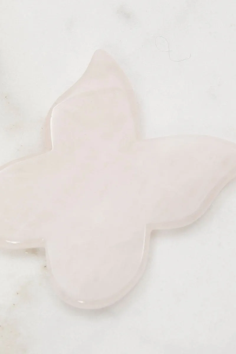 Pink Rose Quartz Gua Sha Facial Stone