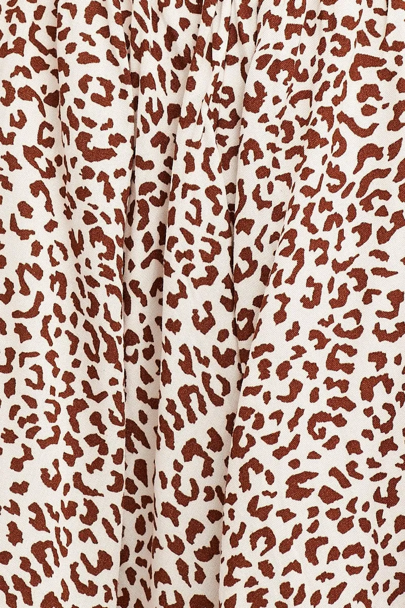Print Playsuit Short Sleeve