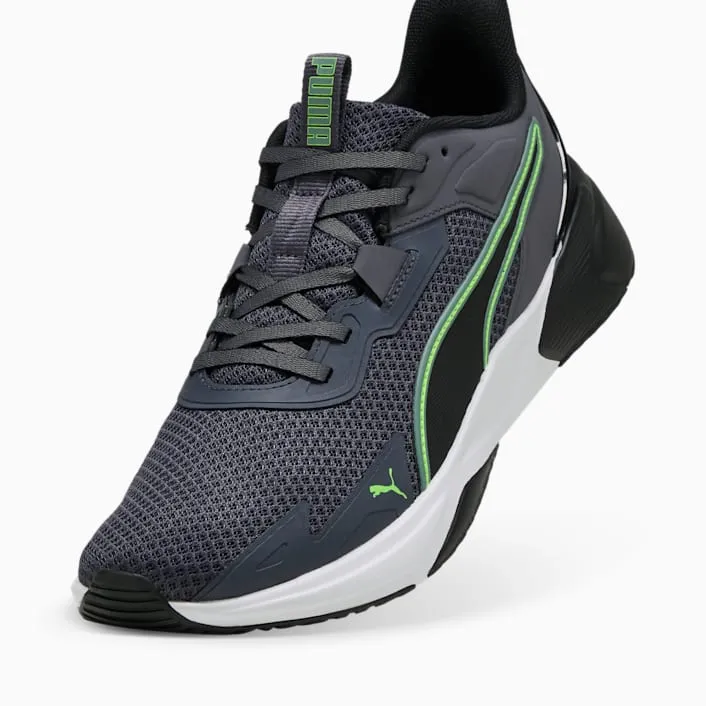 PUMA MEN'S DISPERSE XT 4 GREY/GREEN TRAINING SHOES