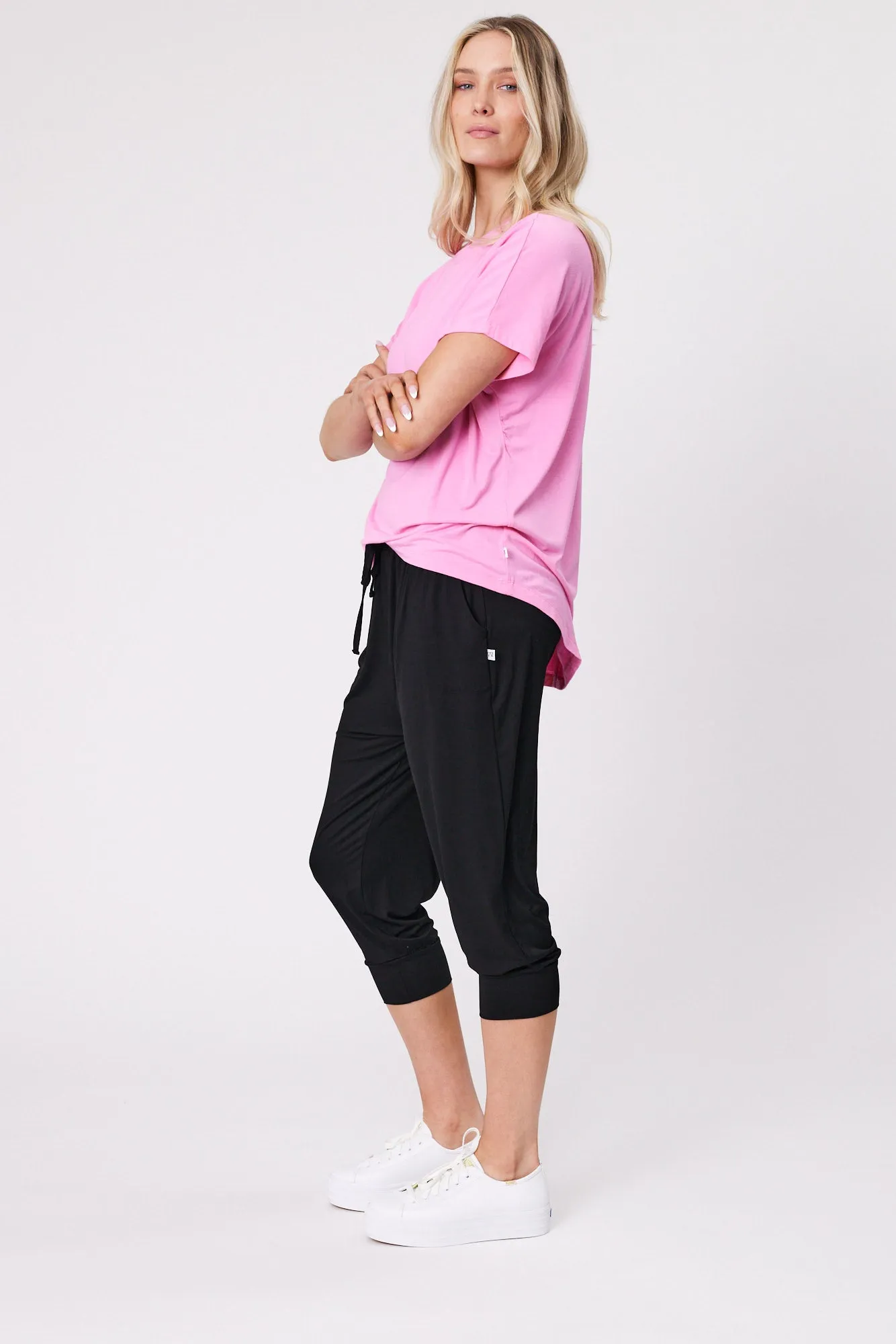 Shine On Essentials Comfort Jogger Black