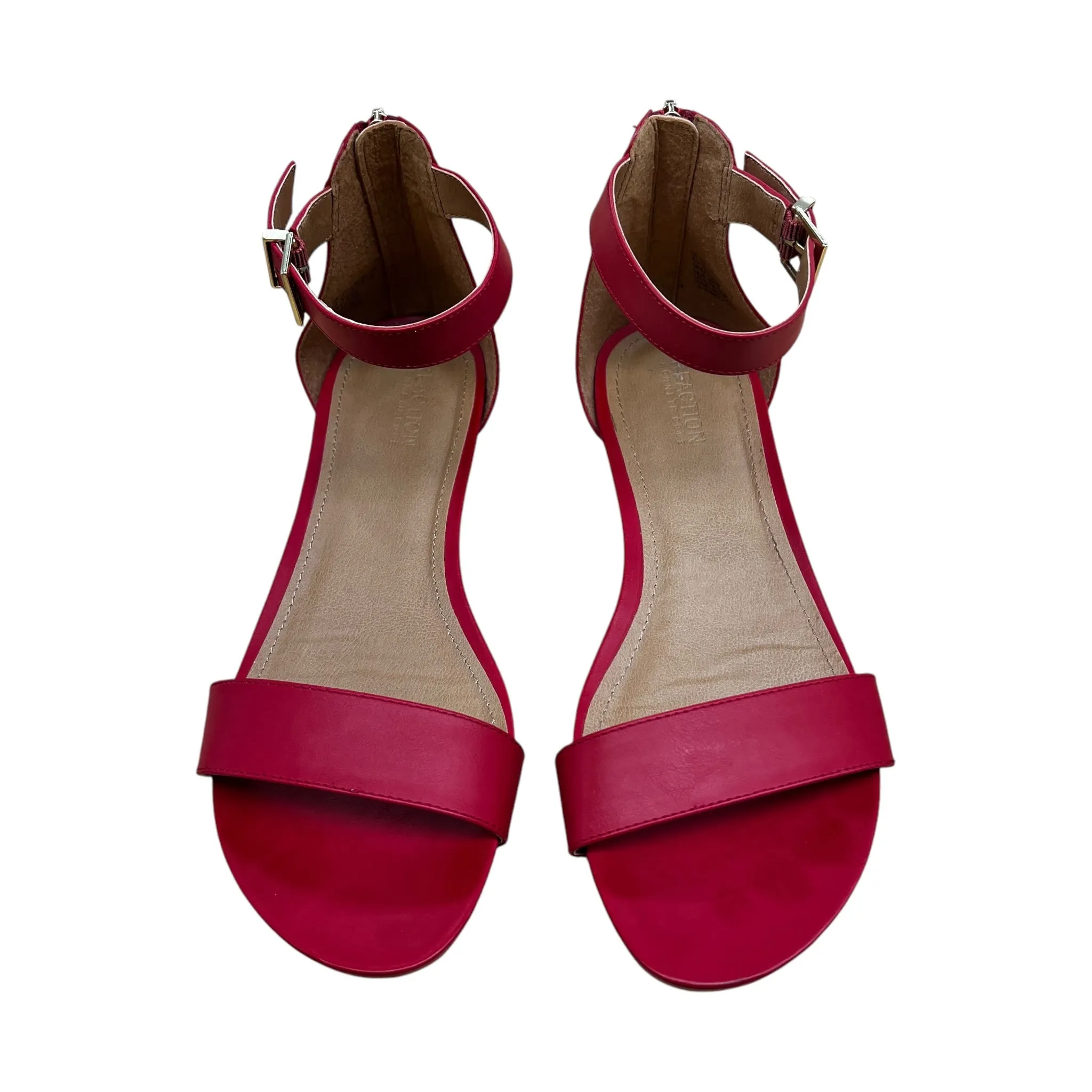 Shoes Flats By Kenneth Cole In Red, Size:8.5