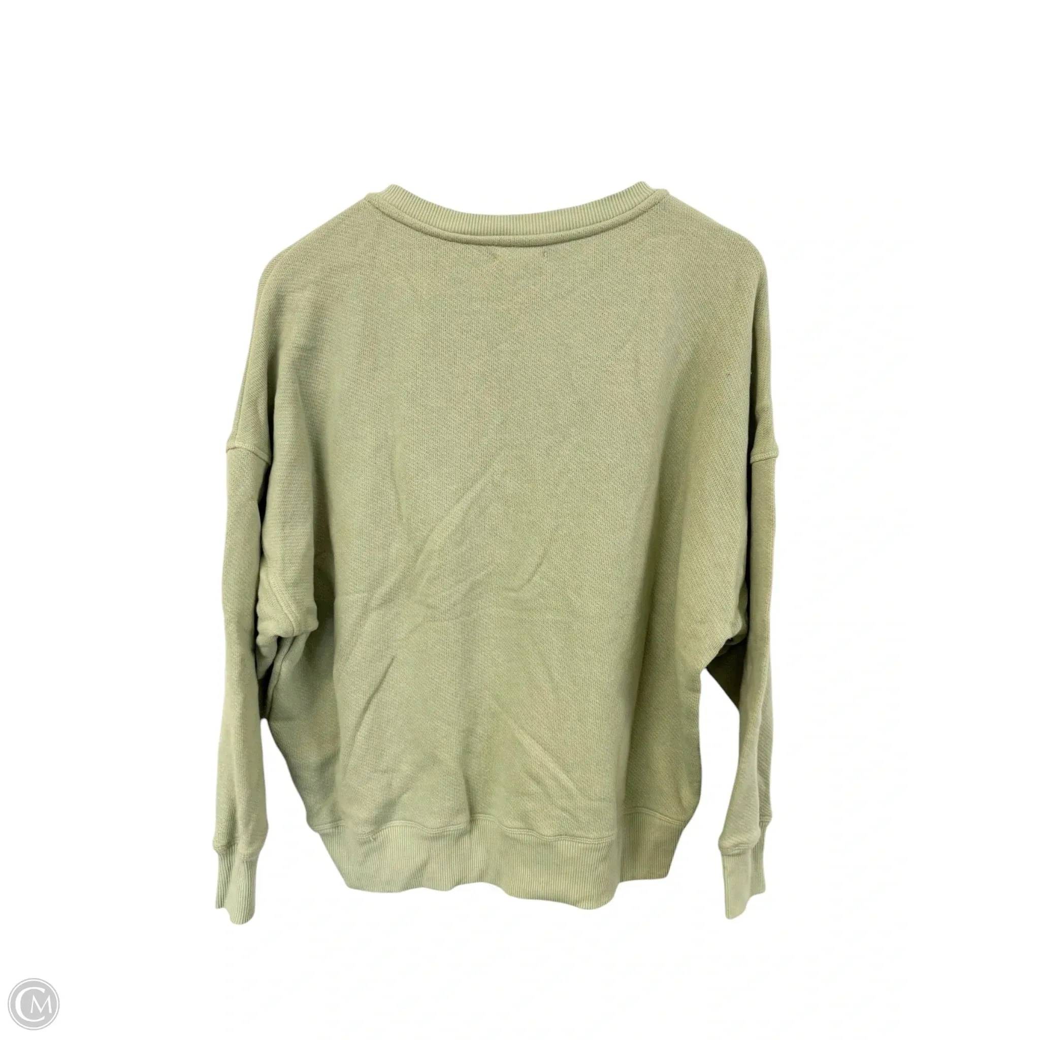 Sweatshirt Crewneck By Maurices In Green, Size: M