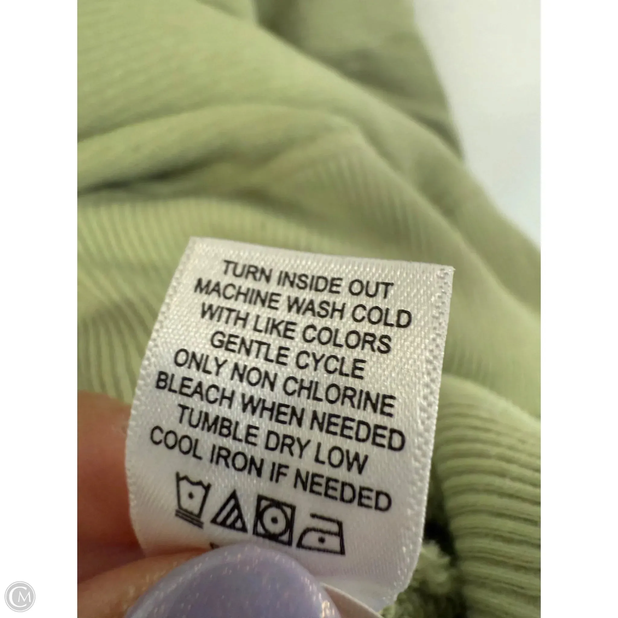 Sweatshirt Crewneck By Maurices In Green, Size: M