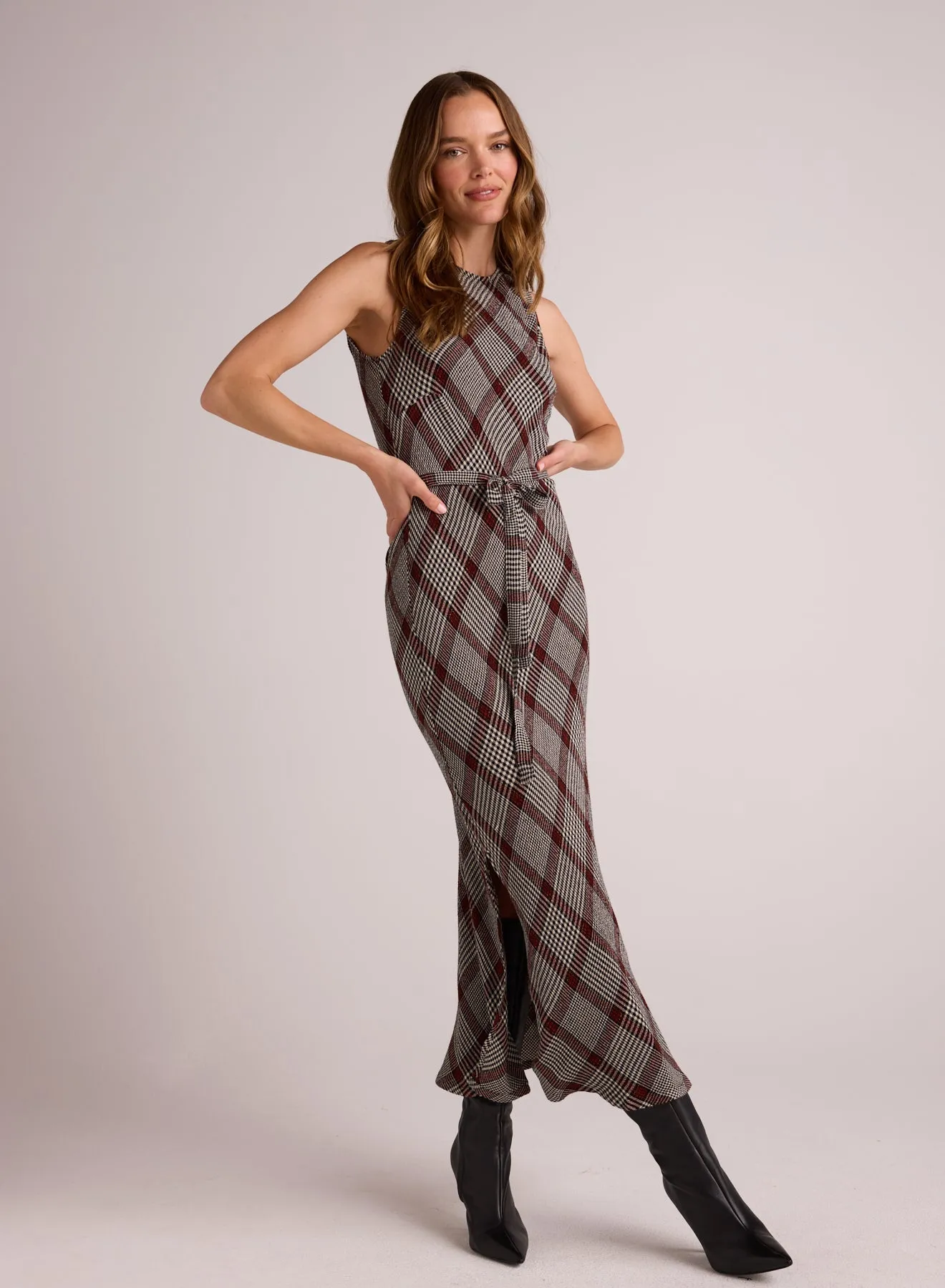 Tank Slip Dress - Winter Glen Plaid
