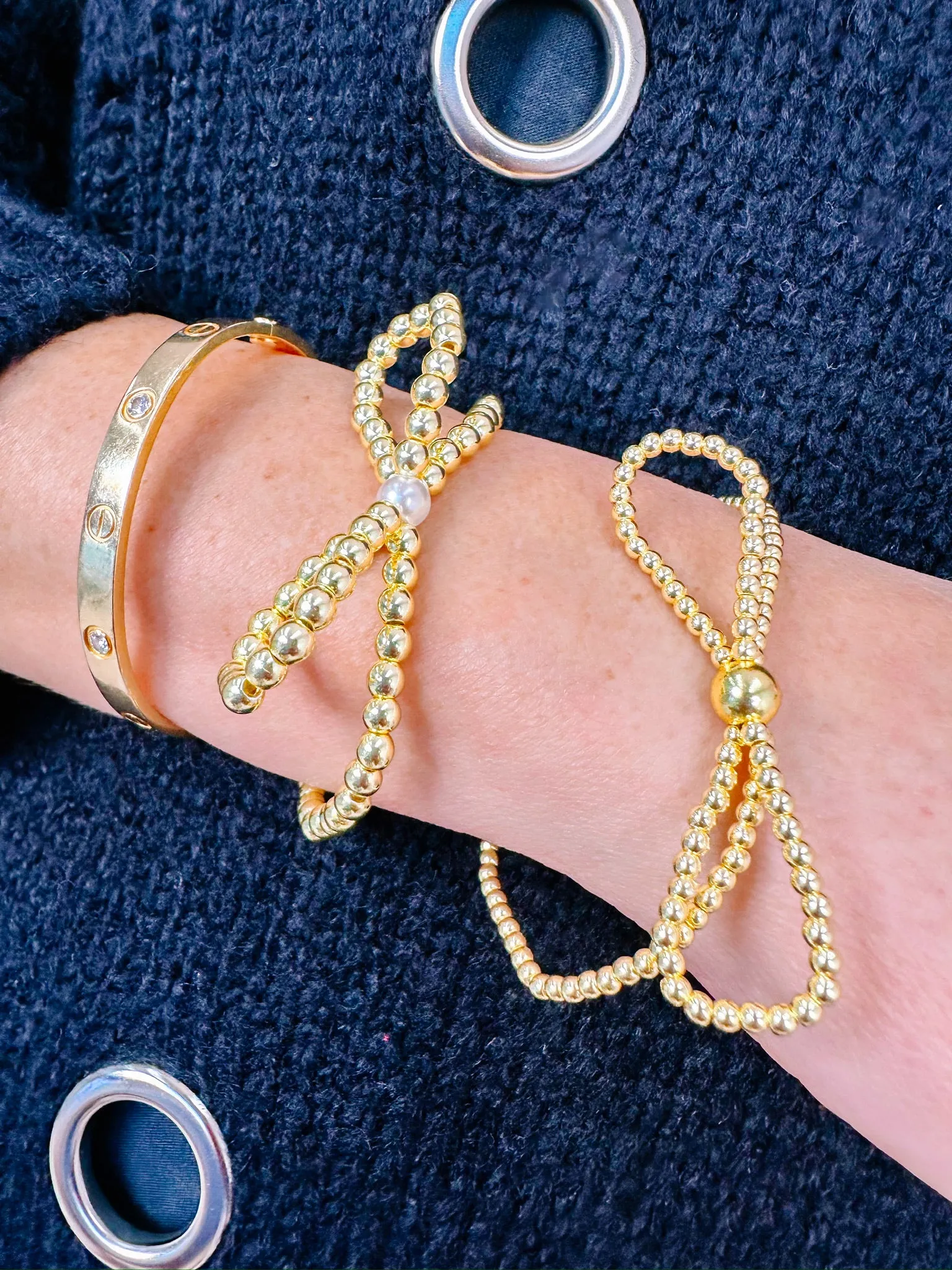 THE CLARA BOW BRACELET - GOLD