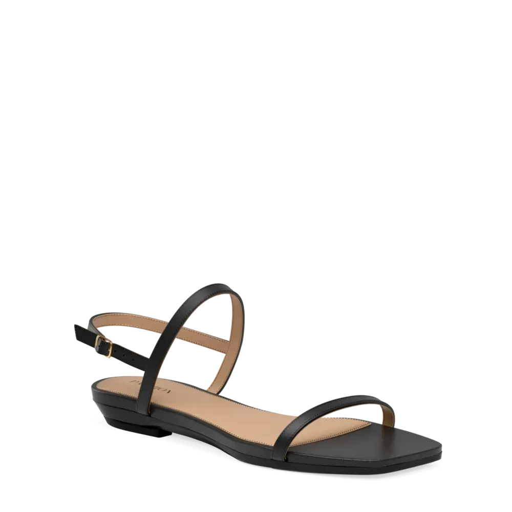 The Miranda - Coal Leather 4 Block
