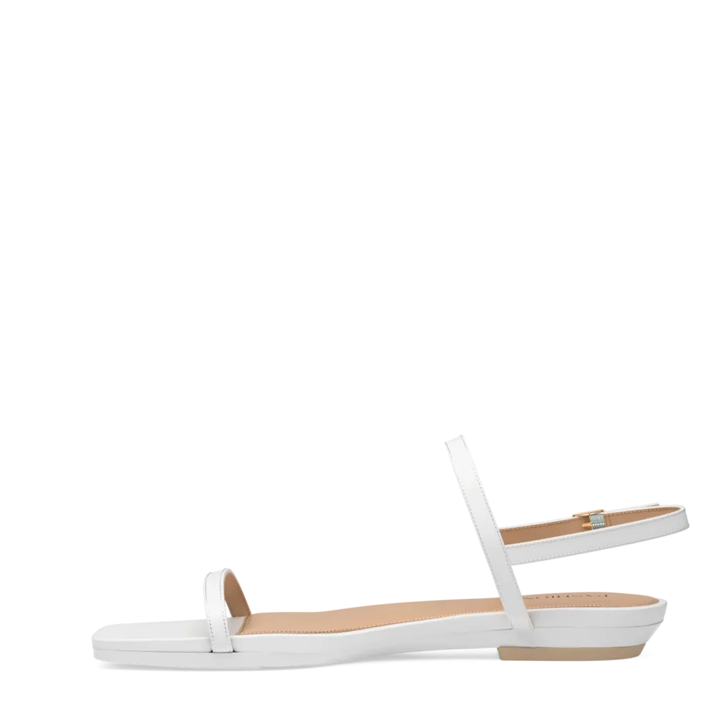 The Miranda - White Leather
