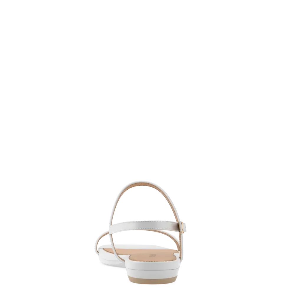 The Miranda - White Leather