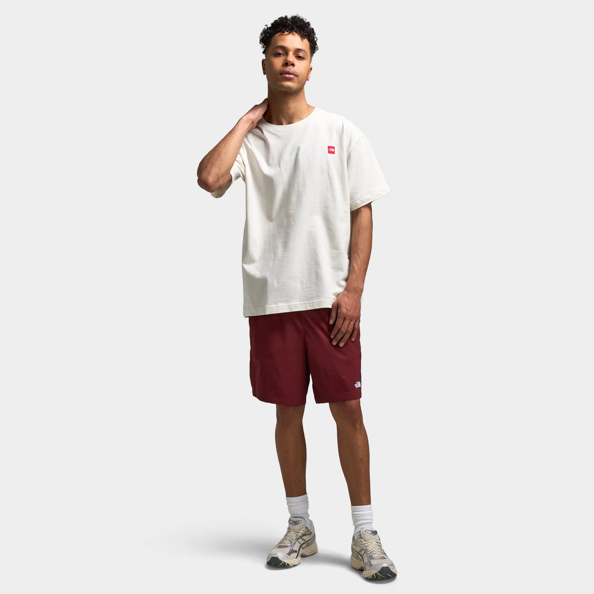 The North Face Red Box Kilimanjaro Heavyweight T-Shirt / White Dune