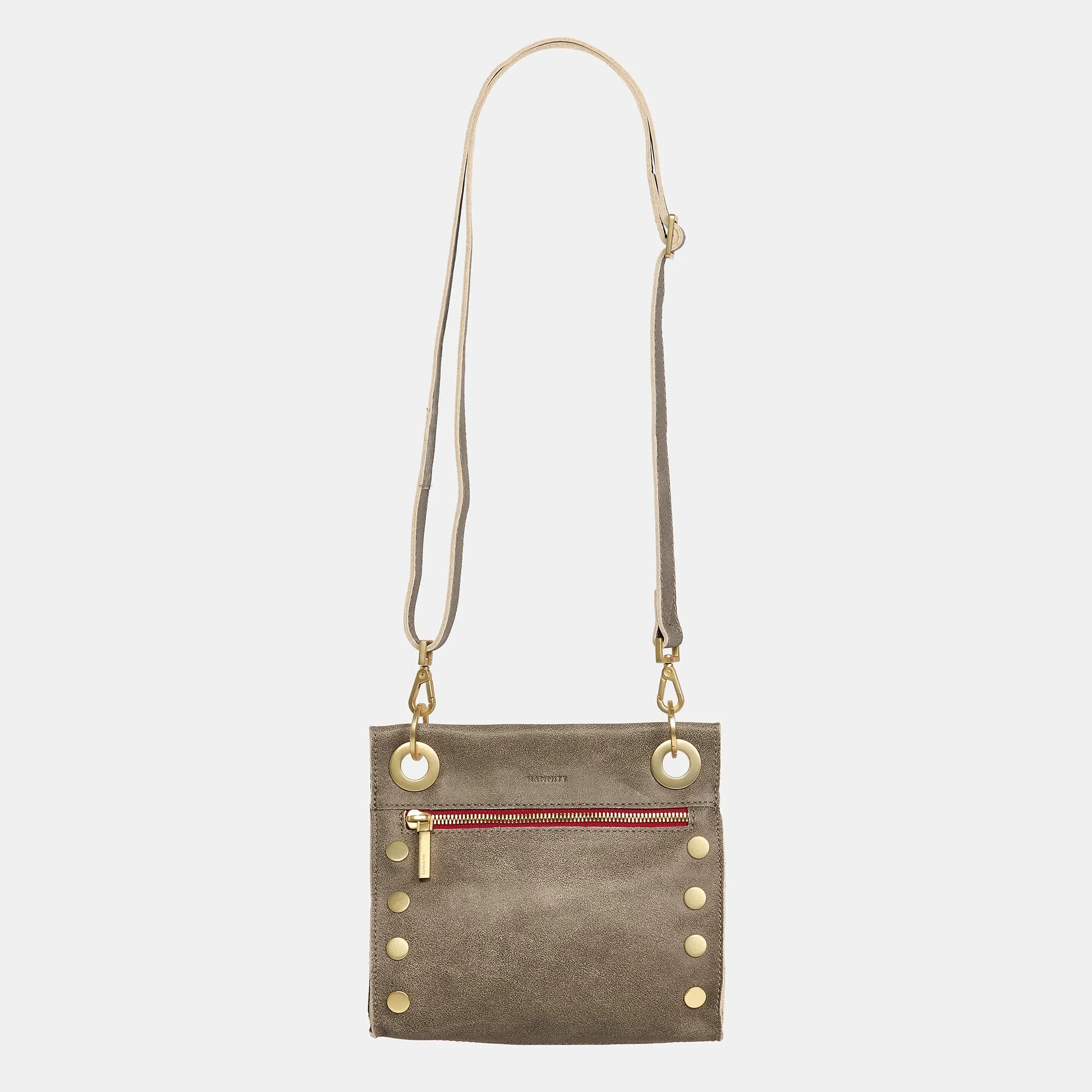 Tony | Pewter/Brushed Gold Red Zip | Sml