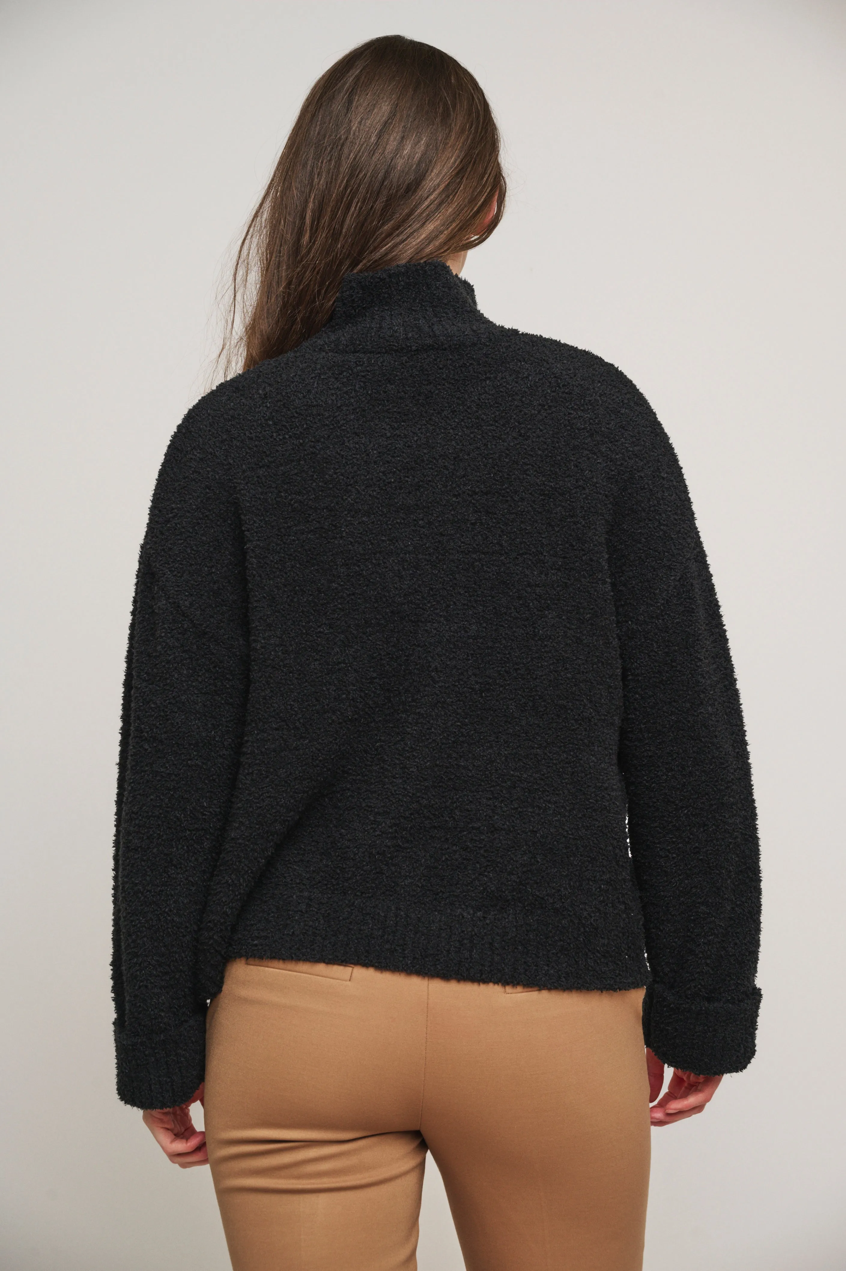 Trui karen mock neck black