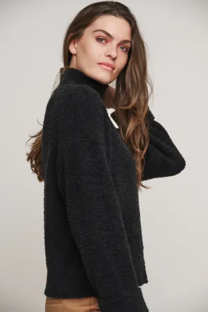 Trui karen mock neck black