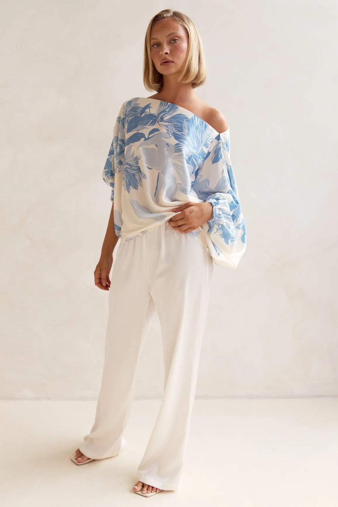 Veronica Top (Blue)