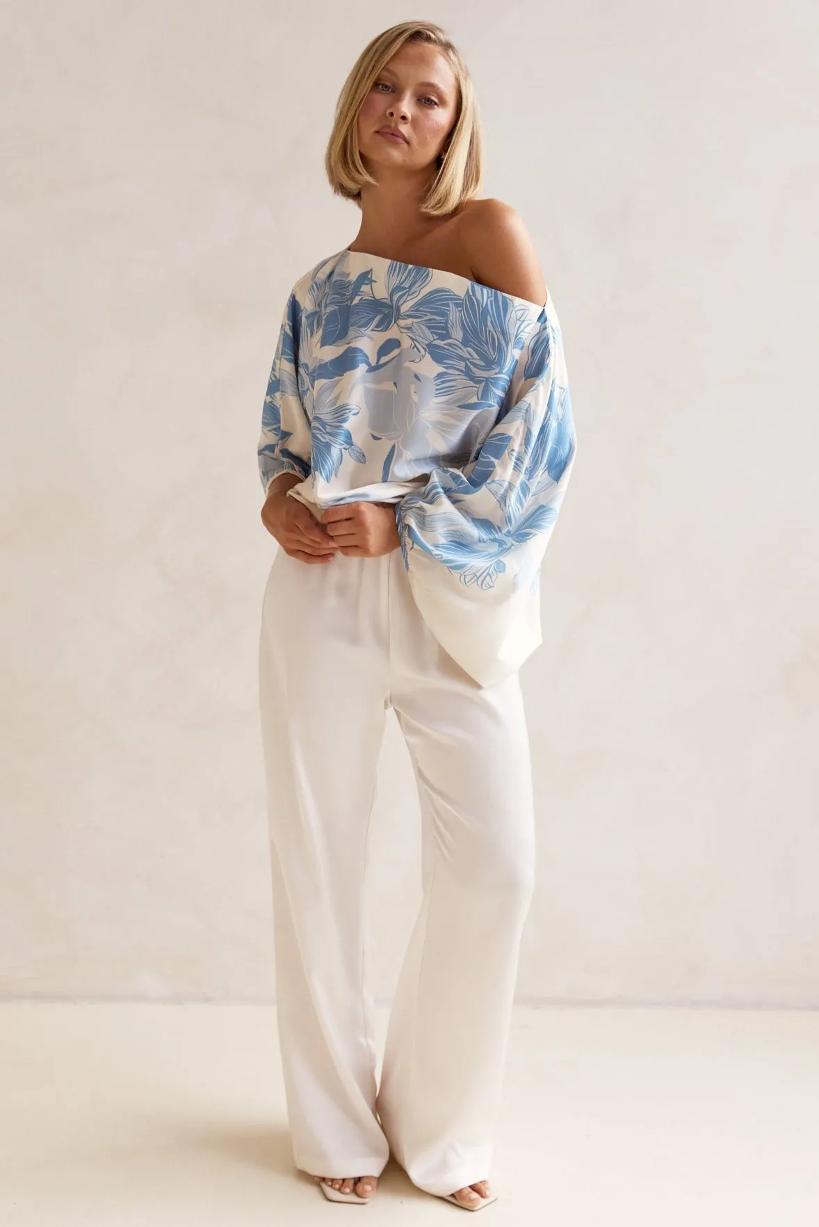 Veronica Top (Blue)