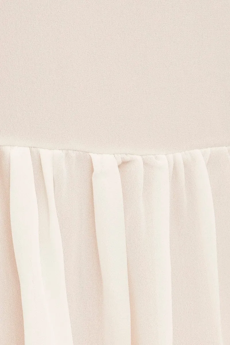 White Tie Front Lace Kimono
