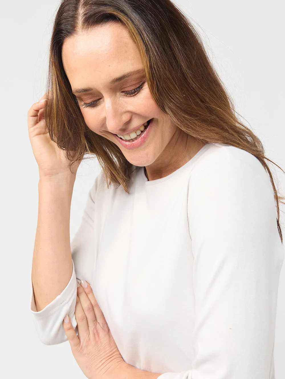 Winterlock 3/4 Sleeve Top