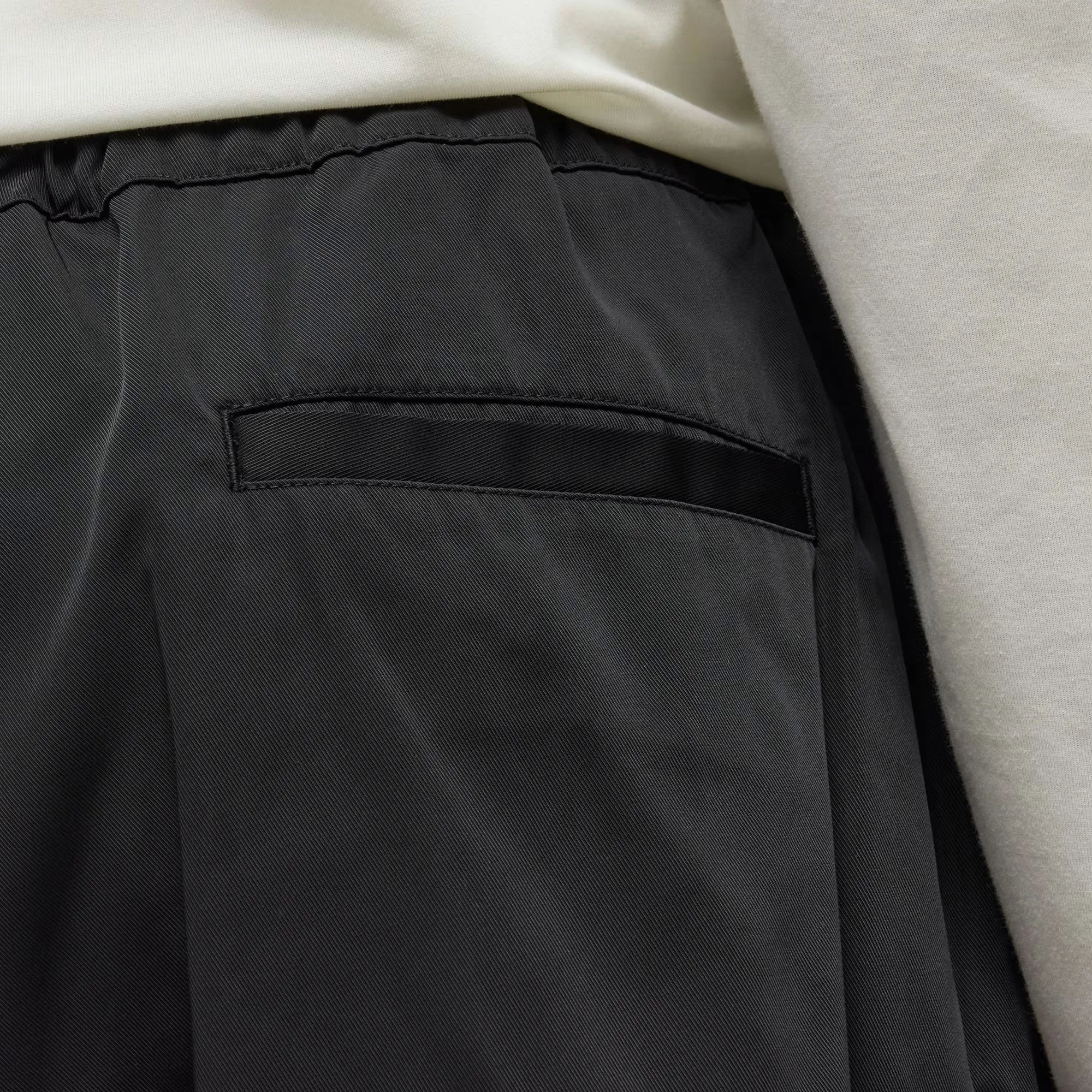 Y-3 | NYLON TWILL SHORTS { BLACK